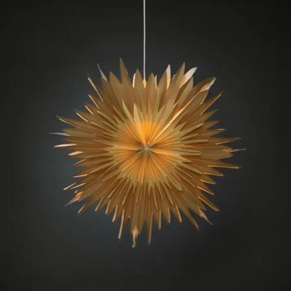 Adventstjerne Greige/Brun - Albert Vold Interiør AS