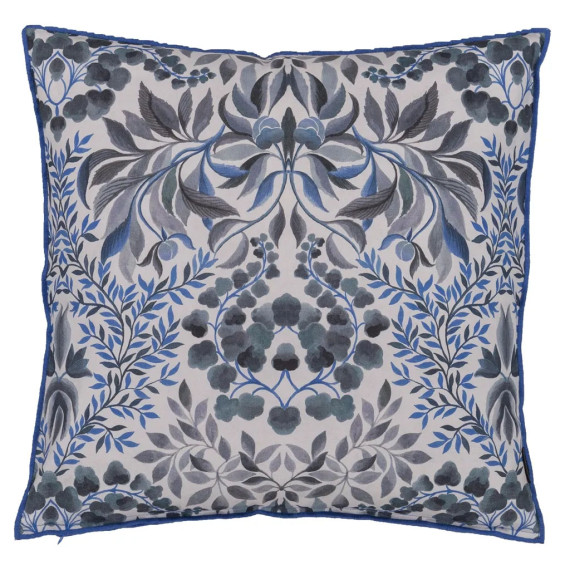 Albert Vold Interiør AS - Designers Guild - Pute IKEBANA DAMASK - Blå