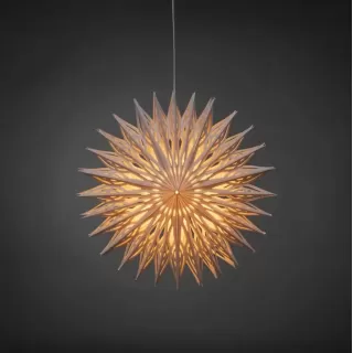 Julestjerne 60cm hvit