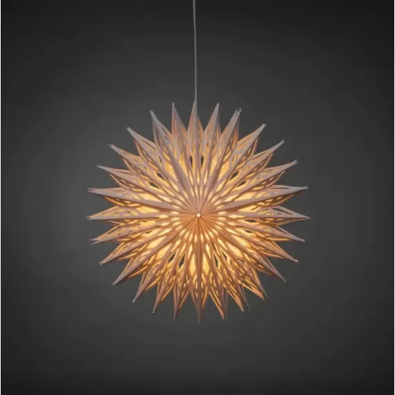 Albert Vold Interiør AS - Pappstjerne 60cm hvit