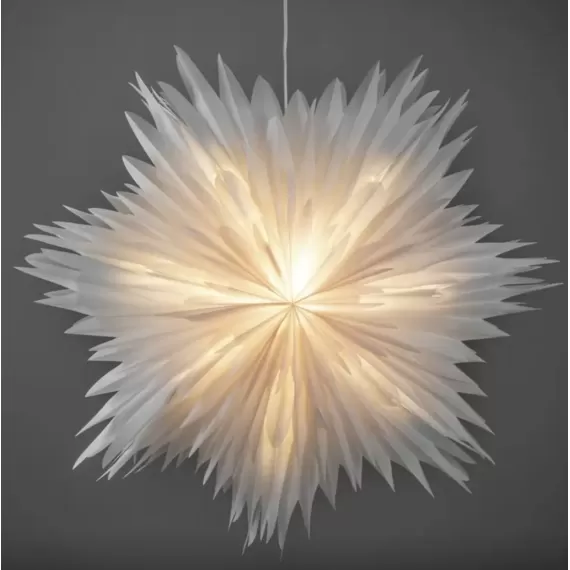 Albert Vold Interiør AS - Adventstjerne 60 cm hvit